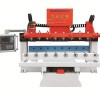 8-head Five-axis Cnc Wood Router Carving Machine With Automatic Tool Changer