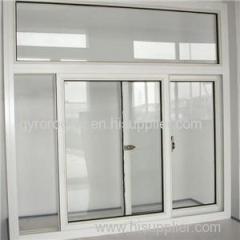 Double Panel Silding Aluminum Windows And Doors With Fly Screen