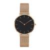 Slimmest Rose Gold Watches Stainless Steel Milanese Loop Band Name Brand Watches For Women In The World