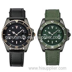 Latest Trendy Army Military Leather Band Casual Custom Branded Watches For Mens