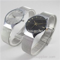 Best Stainless Steel Mesh Band Japanese Quartz Movement New Watches For Men