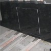 Dark Black Start Galaxy Granite Worktops For Kitchen Countertops With Backsplash Ideas With Oak Cabinet