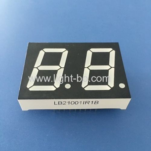 Dual Digit 1  7-Segment LED Display Common Anode Super Red for digital indiator