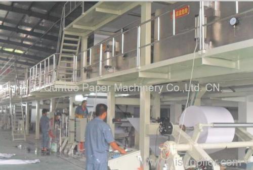 coated paper coating machine