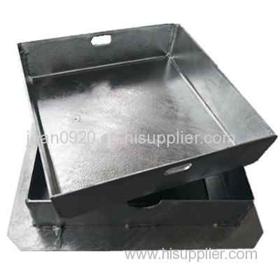 hot dip galvanized manhole cover/recessed cover/filling cover