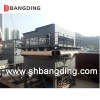 BANGDING 50 m3 mobile unloading dust proof hopper for bulk cargo on port