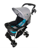 Flexible with detachable liner Link-brake with one-hand folding baby stroller