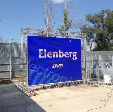 outdoor usage led video wall for advertising