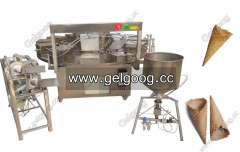 automatic rolled sugar cone making machine|ice cream cone maker machine