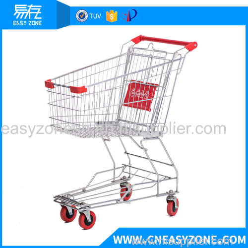 Asia-style supermarket shopping cart