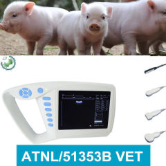 Hot sale high quality 7 inches Screen Full Digital palm ultrasound scanner palm handle vet ultrasound scan