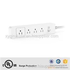 Build With Lightning Protection Cord Length 1.5M 4 US Outlet Socket Power Strip