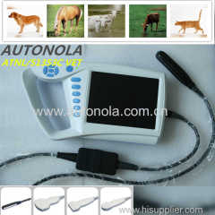 CE ISO approved Digital animals palm Ultrasound Machine scanner with 7 inch LCD monitor