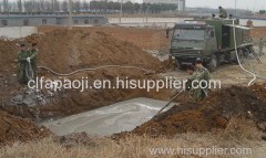 Chilung New Light concrete embankment filling