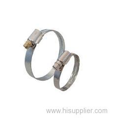 German type worm drive hose clamp