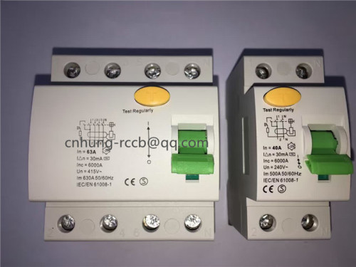 residual current circuit breakers