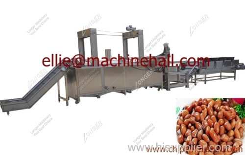 Automatic Fried Peanut Production Line|Peanut Making Machine