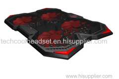 Gaming notebook cooler pad