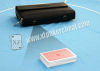 Leather Wallet Poker Camera For Scanning Invisible Barcodes Marked Cards