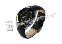 Leather Classic Watch Poker Scanner With Camera For Scanning Bar Codes Cards