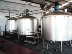 7bbl/1000L Daily production SUS304 large beer brewery equipment for beer house