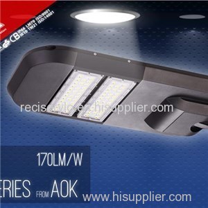 Intelligent Street Light System Smart Cities 80W LED Roadway Luminaire Projects for Utilities Construction