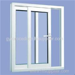 Heat Insulation Silding UPVC Vinyl Windows And Doors With Fly Screen