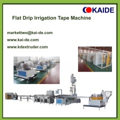 Flat Drip Irrigation Tape Machine with China top speed