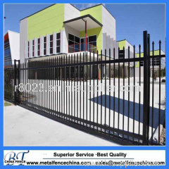 New Desigh Cheap wrought iron fence panels for sale / Fence panels square tube