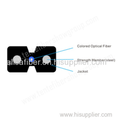 1 core FTTH indoor fiber optic cable