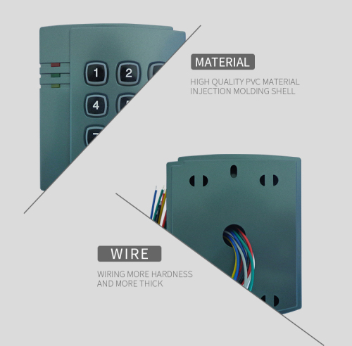 id 125khz Weigand Access control card readers