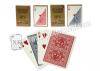 Plastic Gambling Props 2 Regular Index Modiano Golden Trophy Playing Cards