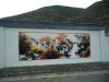 wall inkjet printer to print mural on wall indoor and outdoor print 1.9m height*4.5m width pictures