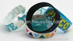 Silicon Bracelet Personalisable Embossed Bracelets Made From Recycled Materials