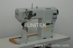 Post Bed Upper and Lower Roller Feed Needle Feed Sewing Machine