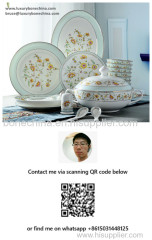 Bone China Dinnerware Wholesale Contact Now