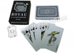 Taiwan Royal Bone Plastic Poker Card For Gambling And Magic With 2 Regular Index