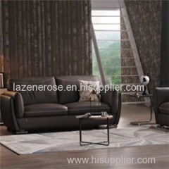 Comfortable Wide Seat Home Furniture Sofa Sets With High Back And Zigzag Stitching