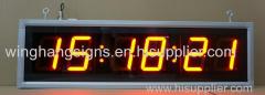 Indonesia Project of Led digital clock 4inch for indoor