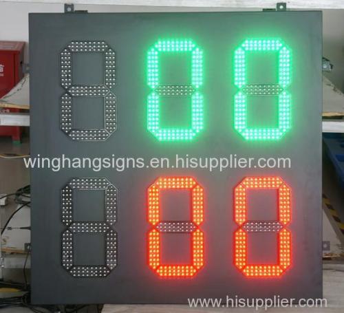 Australia Project of Led digital Count Up/down sign