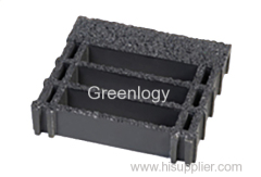 Glass fiber reinforced plastic molded grating