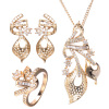 most popular designer fashion fake 18k gold plated pakistani wedding gold women jewelry sets