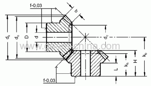 transmission arc bevel gear