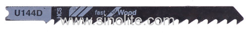 Fast cuttting speed for wood jig saw blade Bosch U144D