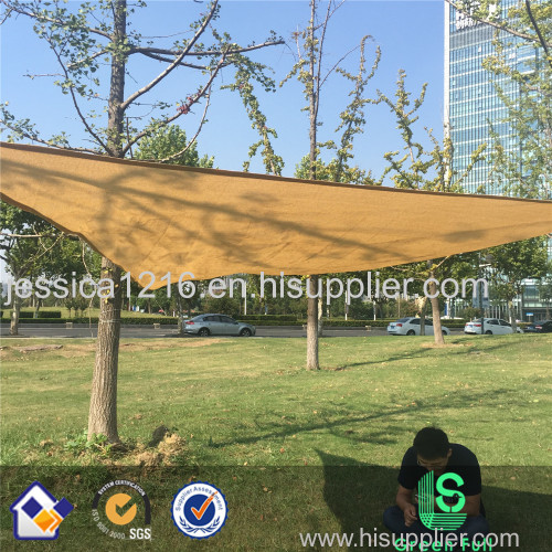 triangle shade sail for rest