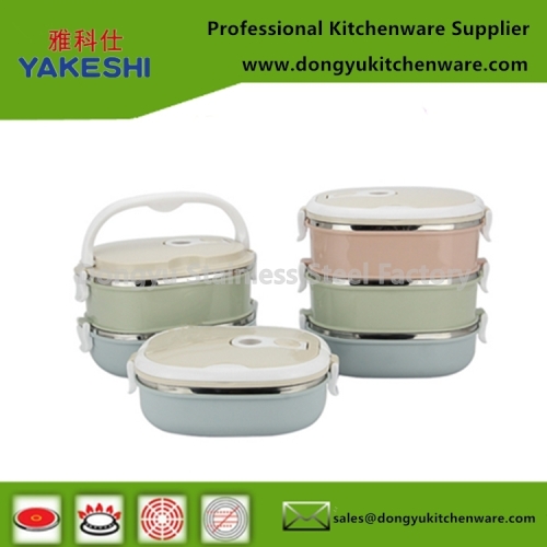new style stainless steel bento box lunch box