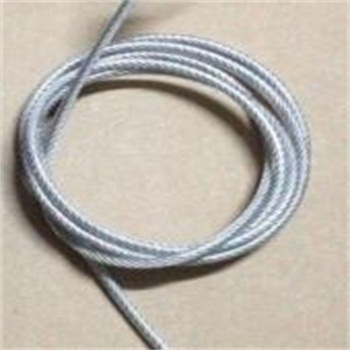 PVC/PP/PE coated wire cables/ rope