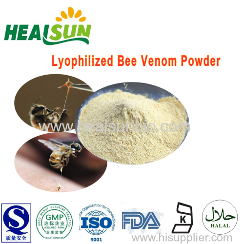Lyophilized bee venom powder