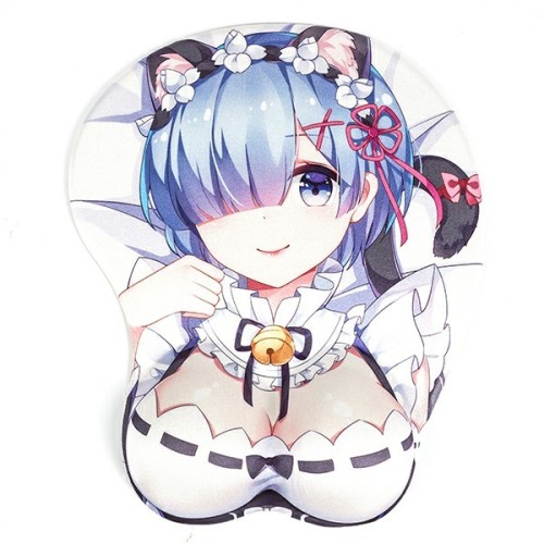 3D Breast Silicone Wrist Rest Mouse Pad