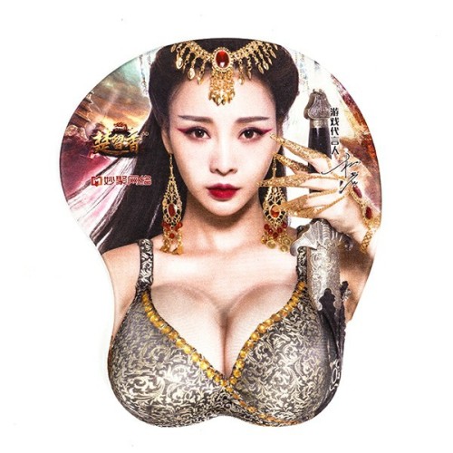 Sxey Woman Silicone Boobs 3D Mouse Pad